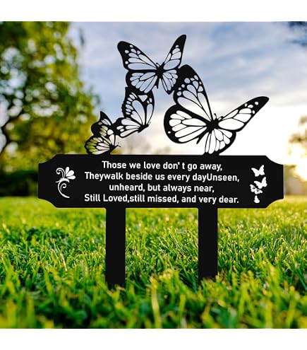 Timgle Robin Grave Marker - 11.8 X 7.4 Inch Iron Memorial Plaque For Cemetery, Garden, Or Memorial Decor-535677