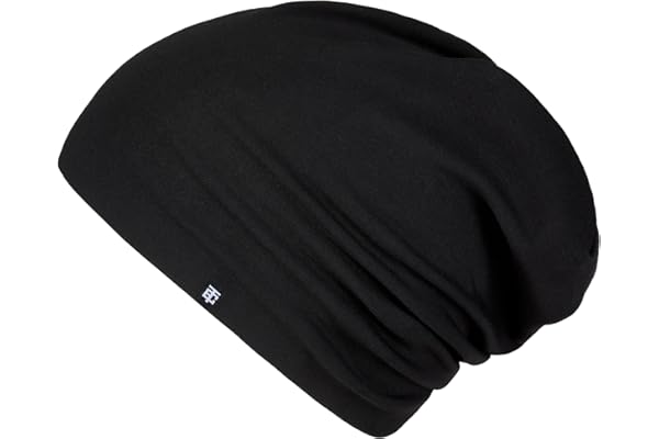 Enter the Complex® Bonnet Jersey Léger, pour Hommes et Femmes, Bonnet Souple en Coton, Élastique
