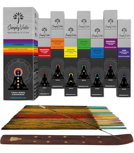 Chakra Bâtonnets d'encens Green Tree Native Soul Incense Sweet Grass & Yerba Santa 15 g