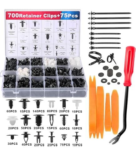 12 Clip Fissaggio Coperchio Motore Per Citroen C4 C5 Xsara E Peugeot 206 307 406 - Ricambio 025067