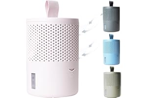 ABSODRY DUO Family Moisture Absorber 1.3lb Bag — Dehumidifier for Bedroom, Electricity & Battery Free Dehumidifiers for Home, Air Cleaner Odor Eliminator for Home Up to 90 Days, 165 ft² Pink 1 Pk