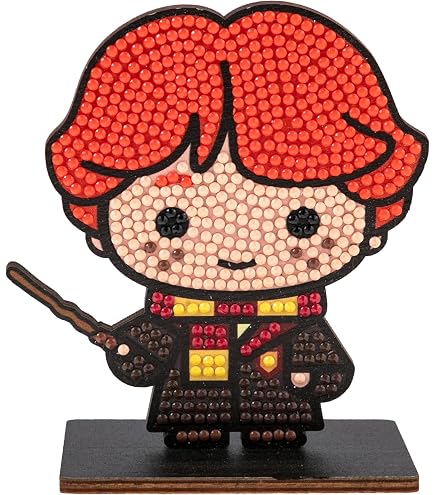 DIAMANTINY Harry Potter - Assistant Déco Stickers - Kit Créer la Mosaïque Activités Crystal Art Diamond Painting 27 Autocollants à Décorer avec pierres précieuses - Code 21101 DIAMANTINY Harry Potter - Assistant Déco Stickers - Kit Créer la Mosaïque Activités Crystal Art Diamond Painting 27 Autocollants à Décorer avec pierres précieuses - Code 21101