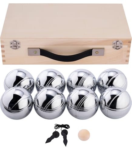 Lot De 6 Cochonnets De Pétanque Professionnels Gravés - 30mm - 10g - Engelhart