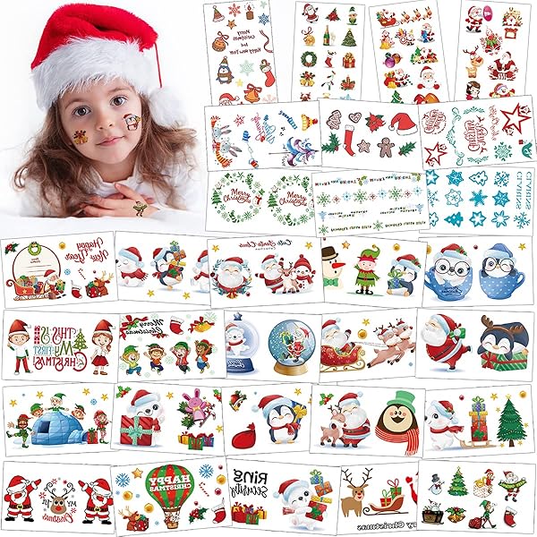 20 Fogli Tatuaggi Temporanei per Bambini,Halloween Tatuaggi Temporanei,Luminous Adesivi Tatuaggi,Halloween Tatuaggi Set,per Decorazioni di Halloween per Bambini Cosplay (Nero