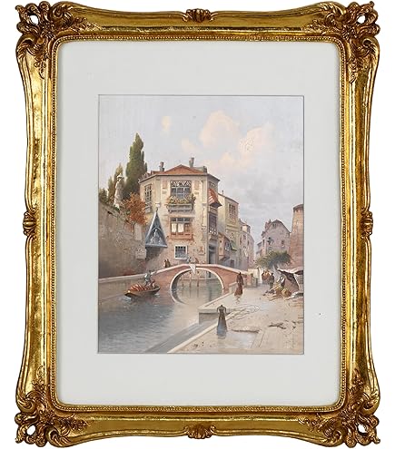 CISOO Ovaler Vintage-Bilderrahmen, 12,7x17,8 Cm, Bronze-Gold, Mit Standfuß & Haken
