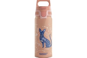 SIGG - Borraccia Bambini In Alluminio - WMB ONE - Perfetta Per Bevande Gassate - Ermetica - Leggera - Senza BPA - Certificata Climate Neutral - 0,6L