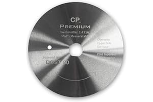 CANPOLAT GASTRONICS Kreismesser für Dost - 90 mm, glatt - Dönermesser aus Edelstahl in Premium Qualität