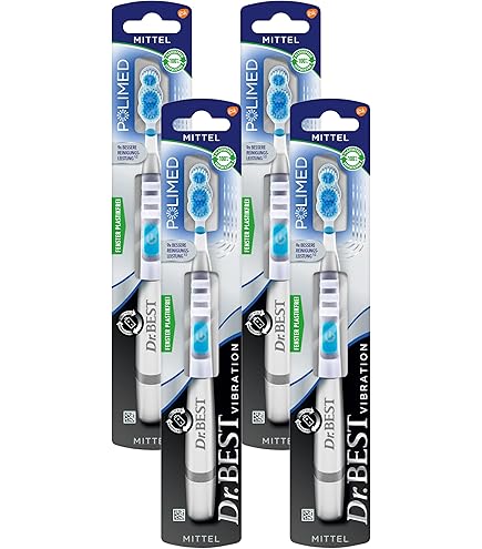 Dr.BEST Vibration Breathing Fresh Toothbrush, Medium (Pack of 1) for up to  50% Better Accessibility Between Teeth (Pack of 2) : Amazon.de: Health &  Personal Care