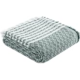 TeksNil Home Yeşil Koltuk Kanepe &Ouml;rt&uuml;s&uuml; Koruyucu Koltuk Şalı 170X200 &Ccedil;ekyat &Ouml;rt&uuml;s&uuml;