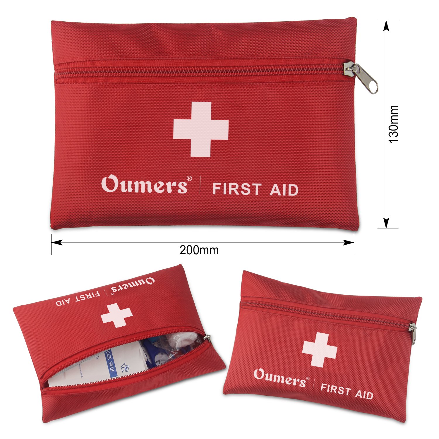 Oumers-Sac-de-Trousse-mdicales-durgence-Multifonctionnel-Trousse-de-Premiers-SecoursSoins-Professionnelle-Facile--Transporter-Impermable-Durable-Outils-de-Survie-Mini-Box