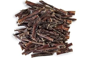 Express Pet Supplies Bully Pizzle Sticks 50 x 5" Inch Thin/Various Thickness, 100% Natural Dog Treats, Long Lasting Bulls Pizzles Chew For All Breeds