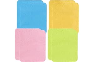 Acooruiteng 8 Stück Silberputztuch für Schmuck Wiederverwendbare Silberputztuch Silbertuch für Schmuck Jewellery Cleaning Cloth Poliertücher Schmuck Reinigungstuch für Perle Gold Silber Platin-Schmuck