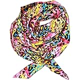 Mooilo, Dreiecksschal, Seide, Schal, Luxury Fashion, Schals, Damenmode, Dreieck, Lederriemen, Linda4 - Design, made in German