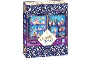Janod - Magic School - Meine Zaubertränke Basteln für Kinder - Kreativset - Zaubertrank für Kinder zum Selbermachen - Welt der Magie - Kinderspiel ab 3 Jahre - J09142