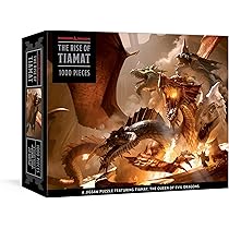 Puzzle De Dragón De 1000 Piezas – Desafío Divertido Para Adultos Y Niños – Imagen Vibrante De Alta Definición – Regalo Original Para Pasar Tiempo En Familia