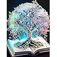 Diamond Painting Arbre D'Or,30X90Cm-12X36In Grande Peinture Diamant Broderie Diamant Kit Complet