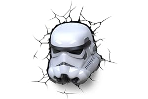 3D Light Fx Lampada LED 3Dlightfx-Star Wars Ep7 Storm Trooper con Timer, Multicolore, 26 x 14.5 x 29 cm