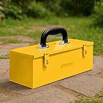 PAHAL 16- Inch Tool Box Metal Single Compartment Portable Heavy