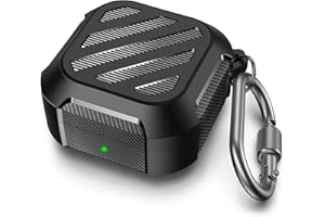 AHASTYLE Rugged Cover per Samsung Galaxy Buds Live, Galaxy Buds Pro, Galaxy Buds 2, Galaxy Buds 2 Pro, Custodia Case antiurto in TPU per Samsung Galaxy Buds Live, Buds Pro, Buds 2, Buds 2 Pro (Nero)