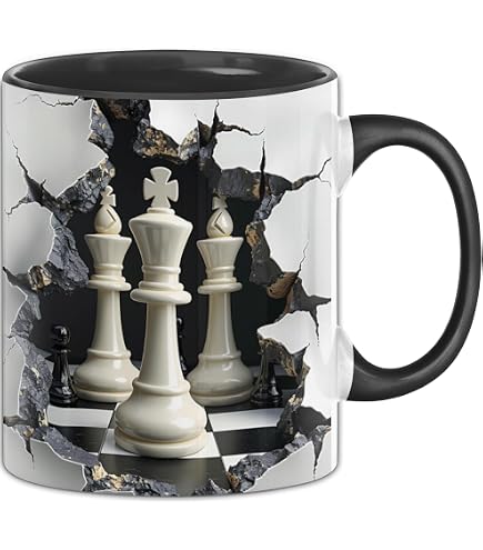 Gobelet à échecs Könitz En Porcelaine - 460 Ml, Modèle 11 1 330 2790, Neuf
