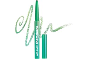 Wet n Wild Chameleon Chrome Retractable Waterproof Eyeliner, Pigments Irisés Réfléchissant la Lumière pour un Changement de Couleur Dynamique, Anti-bavure et Tenue 18 Heures, Superstar Suit