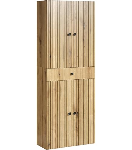 xonox.home - Badkamerkast Mone 30 x 95 x 30 cm in corpus en front