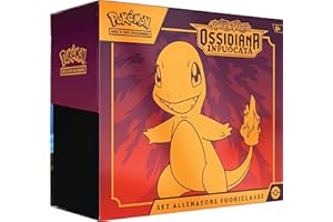 POKÉMON Scarlatto e Violetto Ossidiana Infuocata Set Allenatore Fuoriclasse (IT)