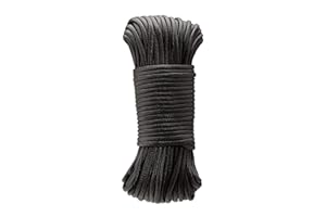 Amazon Basics 550 typ III fallskärmslina, 7-kärnig, hög hållfasthet – 4mm x 30m (5/32in x 100ft)
