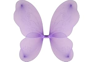 Topkids Accessories Große Feenflügel für Erwachsene und große Kinder, Tinkerbell Kostüm, Erwachsene Engelsflügel, Feenflügel Kinder, Engelsflügel Kinder Schmetterling Kostüm, Zahnfee Kostüm