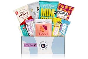 BEAR IN MIND - Low Calorie Snacks Hamper - Each Snack Under 100 Calories, Gluten Free