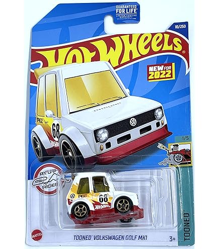 Hot Wheels Neon Speeders 1:64 Diecast (Volkswagon Golf MK7 2/8