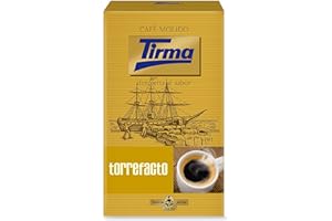 ‎TIRMA Tirma Torrefacto Kaffee | Spanischer Premiumkaffee | Reichhaltiges starkes Aroma | Reich an Antioxidantien | für Cafetiere / French Press, Filter, Pour Over, Drip, Moka Pot oder Aeropress | 250 g