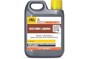 FILA Surface Care Solutions Cera per Cotto, Marmo, Veneziana, graniglia e Pietra Naturale. Dona alla Superficie Un Piacevole Effetto Lucido, 1L