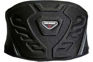 NERVE SHOP Kidney Belt, Solid Reinforced, Fleece, Flexible / Stretchy, with Velcro Closure, for Sport, Stability, Protection