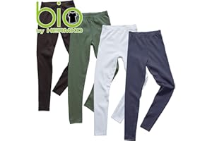 HERMKO 2720 Kinder Legging Unisex aus 100% Bio-Baumwolle für Mädchen und Knaben