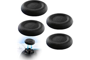 MatoSan Thumbstick wymienne nakładki z silikonu, zestaw 4 sztuk, kompatybilne z kontrolerem PS5 i kontrolerem PS4, antypoślizgowy uchwyt dla precyzyjnego sterowania, nakładki ochronne do analogowych