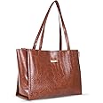ROSS BROWN Large Capacity Croco Pattern Tote Bags For Womens Big Purses And Handbags Ladies Big | Shoulder Bag