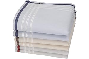 Betz Taschentücher Herrentaschentücher Stofftaschentücher Damen- Männertaschentücher 100% Baumwolle Größe 40x40 cm - Lord 1 L Dessin 35