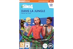 ELECTRONIC ARTS Les Sims 4 Dans la jungle (GP6) Pack de Jeu PCWin-DLC |Jeu Vidéo |Téléchargement PC |Code Origin |Français