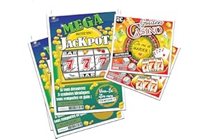 ESTRELA DESIGN Annonce Mariage - Demande Témoin (2 Cartes à gratter"Veux-tu être mon témoin ?" + 2 Cartes à gratter" On va se marier")