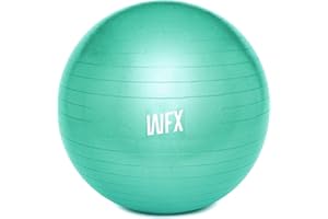 #DoYourFitness® x World Fitness WFX Ballon de Gymnastique »Orion« avec Pompe/Ballon de Fitness Robuste et écologique/idéal pour la Gymnastique, Le Yoga & Le Fitness/Taille : 55 cm/différents Couleurs