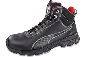 PUMA 630101-202-44 "Pioneer Safety Shoes, Mid S3, ESD SRC, Size 9.5