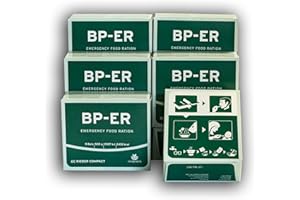 LEBENSKRAFT BP ER Emergency Food 6 x 500 grammes, pour des vacances en camping ou des périodes de crise | ration de combat | ration de survie militaire | ration de combat francaise militaire