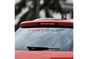 VINILOSBICI Pegatinas Seat Sport para Coche, Vinilo Adhesivo