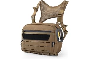 ‎MARDINGTOP Mardingtop Taktische Brusttasche Molle weste Pouch Chest Rig für Outdoor-Abenteuer, Radfahren