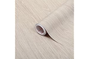 ‎D-C-FIX d-c-fix Folia samoprzylepna o wyglądzie drewna dębowego Santana, wodoodporna, realistyczna dekoracja na meble, stół, szafkę, drzwi, fronty kuchenne, folia meblowa, folia dekoracyjna, tapeta, 45