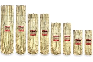 LA BIANCHERIA PER LA CASA ARELLA Privacy Premium © in Bamboo CANNICCIO arelle CANNE Diametro 1 Fino a 1 cm. per Recinzione Ombra in 8 Misure - Cm. 150x300