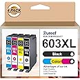 Gureef 603XL Ink Cartridges for Epson 603 Ink Cartridges Multipack Compatible with Epson Expression Home XP 2100 XP-2105 XP 3100 XP 3105 XP 4100 XP-4105 Workforce WF-2830DWF WF-2835DWF WF-2850DWF