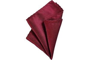 DonDon fazzoletto da taschino 21 x 21 cm per uomo adatto ad occasioni cerimoniali in colori diversi