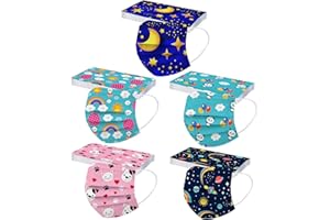 MANING-SETS Niños Protección Mascarillas Colores con Elástico 50 Unidades 20200821-MANING-MXZ5